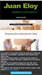 Mobile Screenshot of mudanzasjuaneloy.com